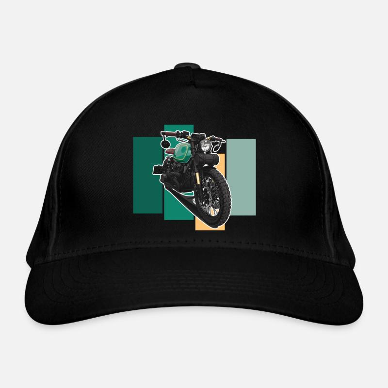 Bobber // Custom // Motorcycle Organic Baseball Cap