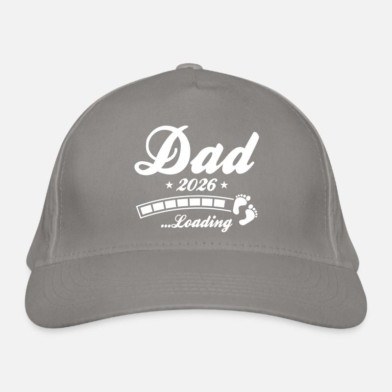 Dad 2026 Loading Papa Bio-Baseballkappe