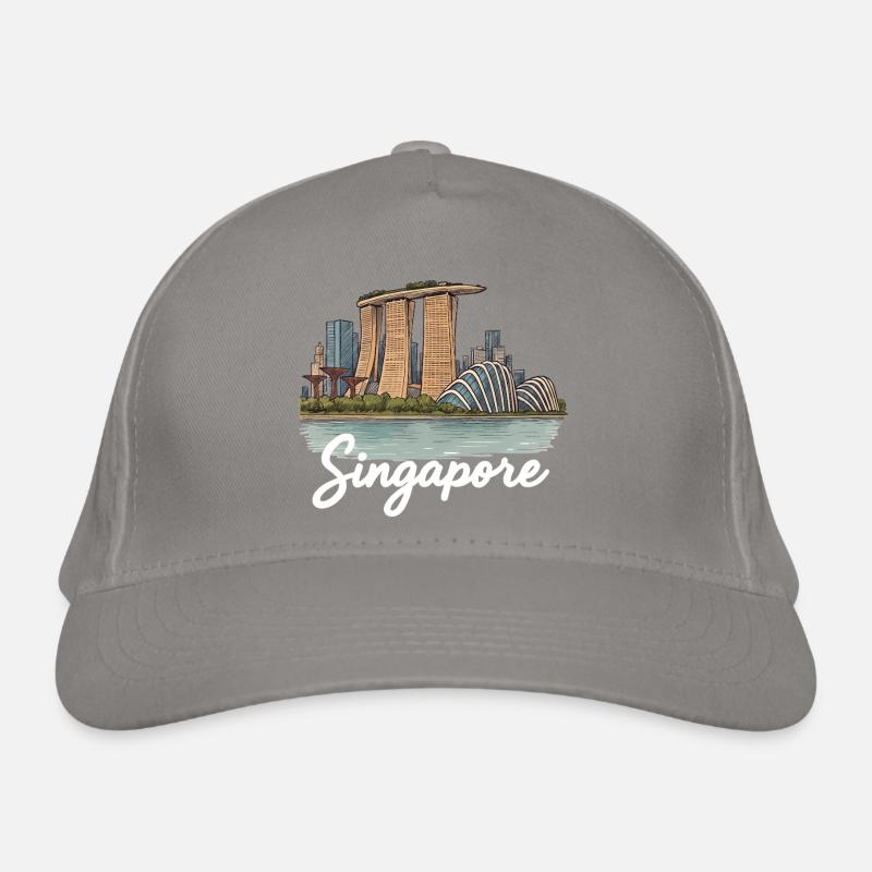 Singapour Casquette classique bio