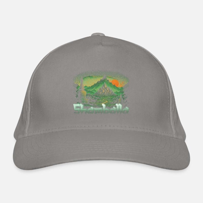 Coucher de soleil de Shamballa Casquette classique bio