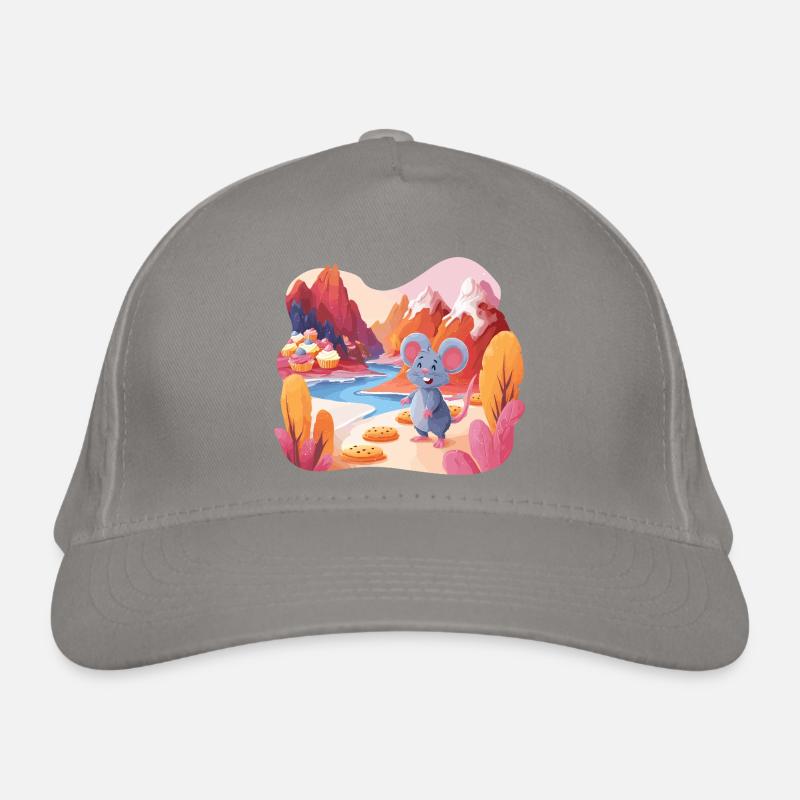 Sugar Scenery Mouse Adventure Organic Baseball Cap