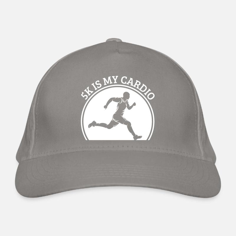 Marathon Runner 5K Is My Cardio Running Gift Bio-Baseballkappe