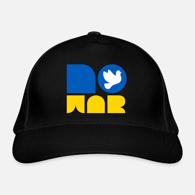 No War Shirt - Peace for Ukraine Organic Baseball Cap