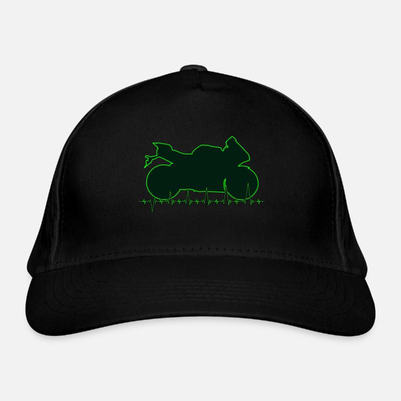 R1cardiogramma01 Organic Baseball Cap