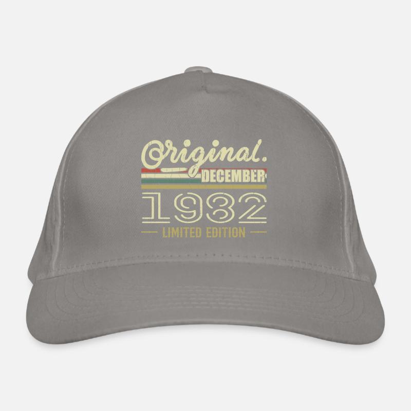 Dezember 1982 Geburtstag Dezember 1982 Dezember Bio-Baseballkappe