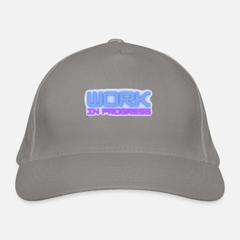 Work in progress Bio-Baseballkappe