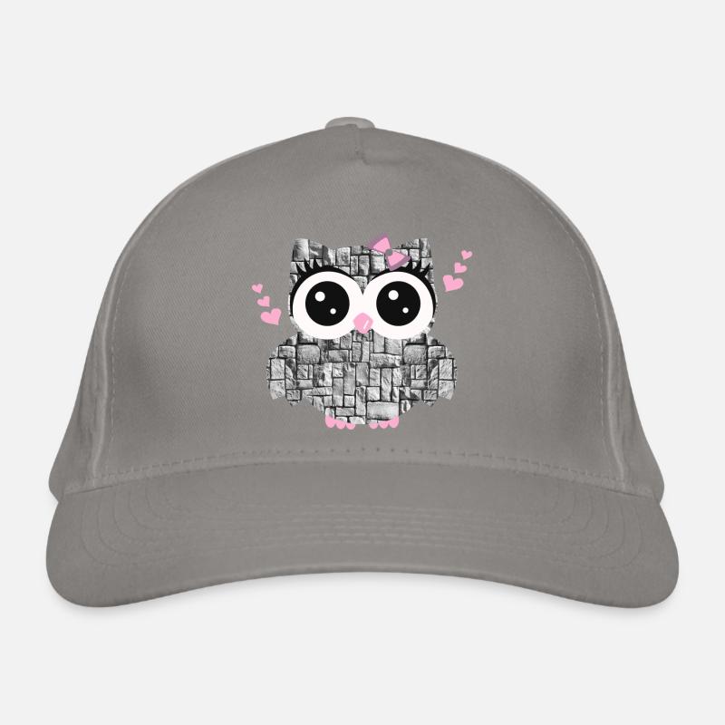 Owl Stone Organic Baseball Cap