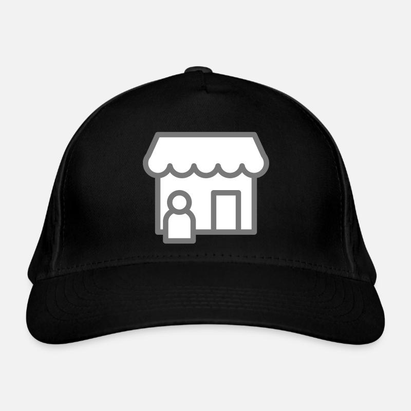 shop Einkaufsladen Bio-Baseballkappe