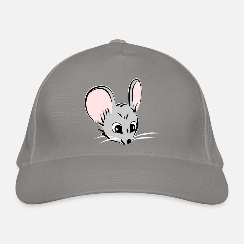 Mouse head Organic Baseball Cap