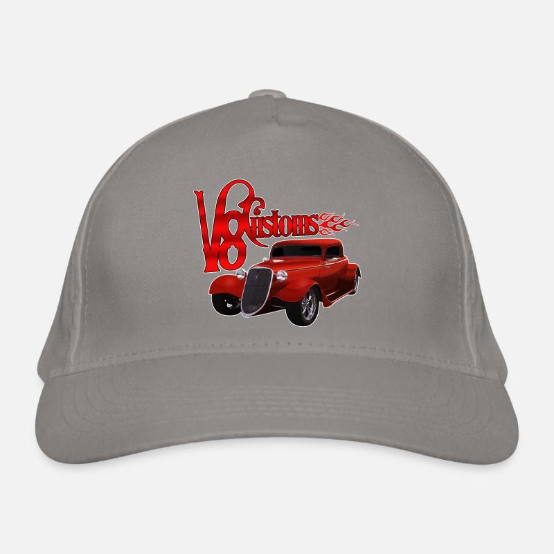 V8 Customs Casquette classique bio