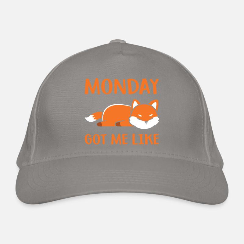 Monday got me like Organic Baseball Cap