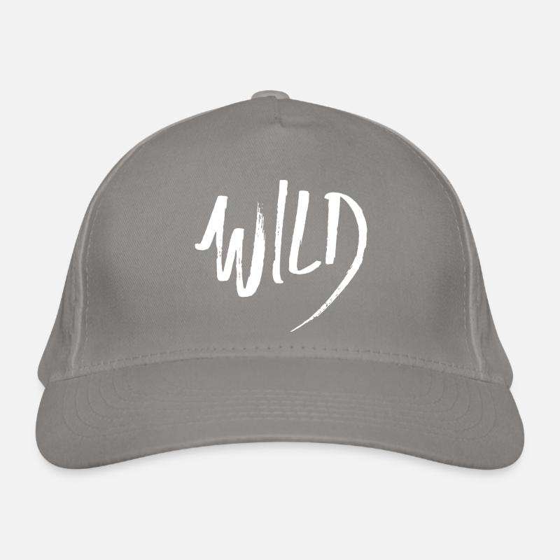 Wild (dark) Organic Baseball Cap