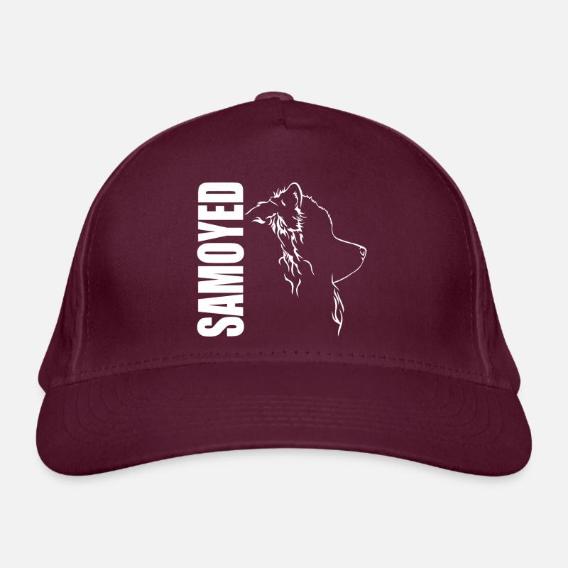 SAMOYED Profil Chiens Chien Wilsigns Casquette classique bio