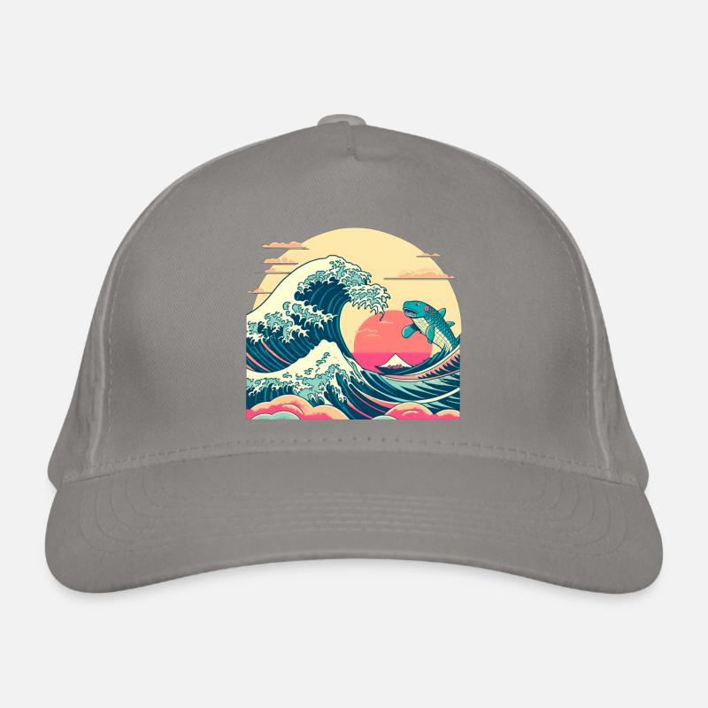 Requin Vague Casquette classique bio