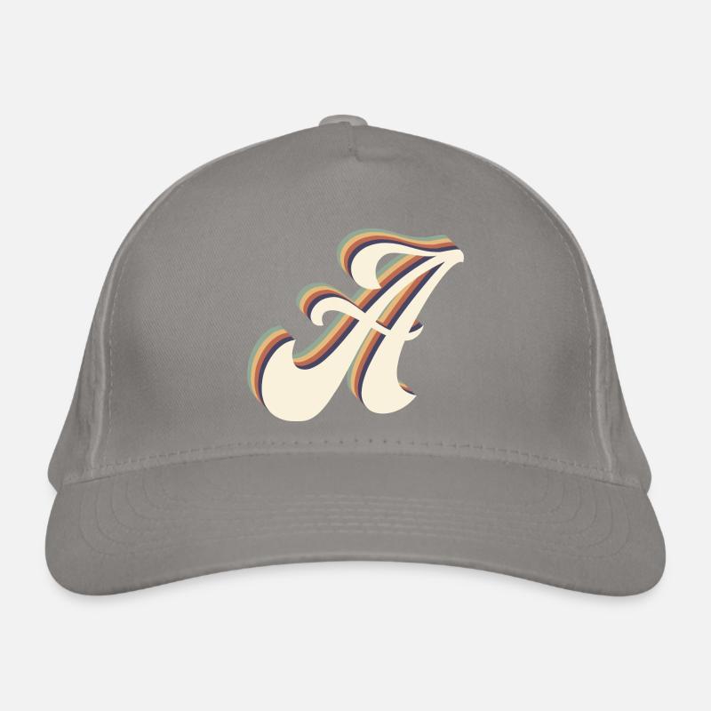 lettre a Casquette classique bio