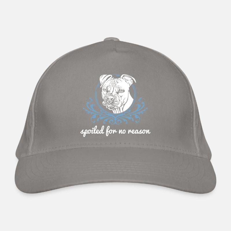 Spoiled for no reason white Organic Baseball Cap