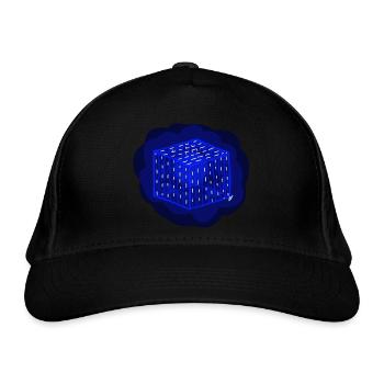 PIÈCE DE CÉLÈBRE DISCO VALENCIENNE v.Azul. - Casquette classique bio - noir - Devant