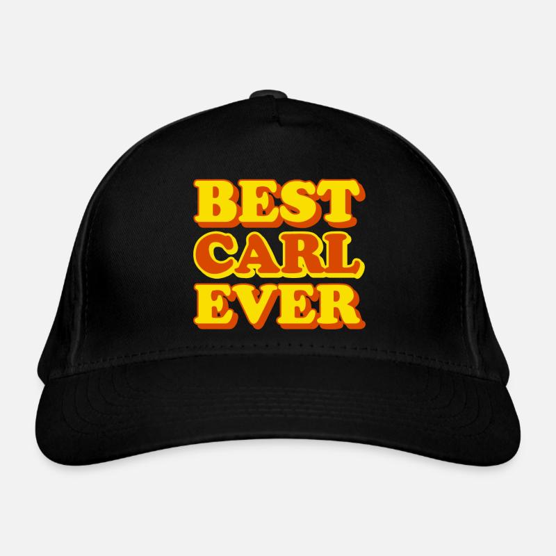 Carl Prénom Drôle de cadeau Casquette classique bio