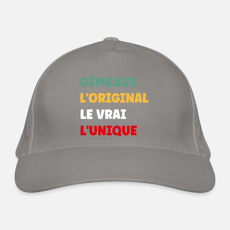gémeaux Casquette classique bio