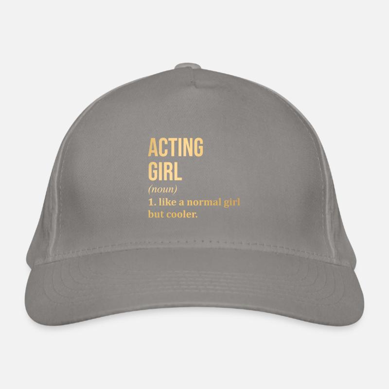 par intérim Casquette classique bio