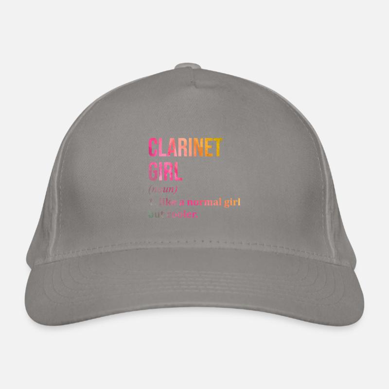 Klarinette Bio-Baseballkappe