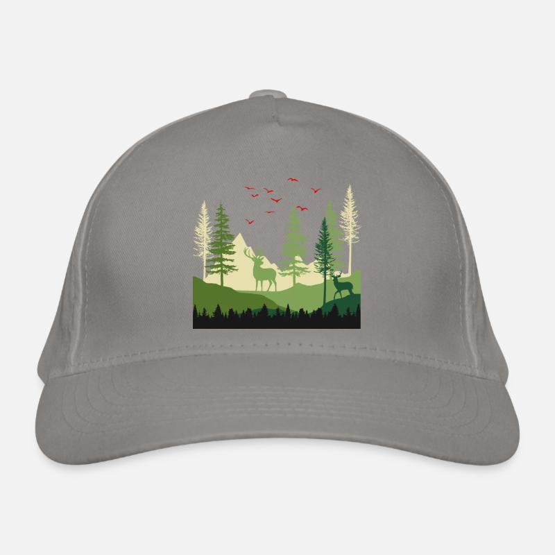 Escapade Sérénité en forêt Casquette classique bio