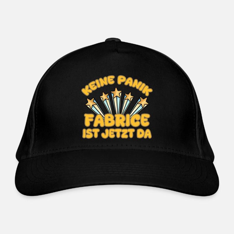 Fabrice comme prénom Casquette classique bio