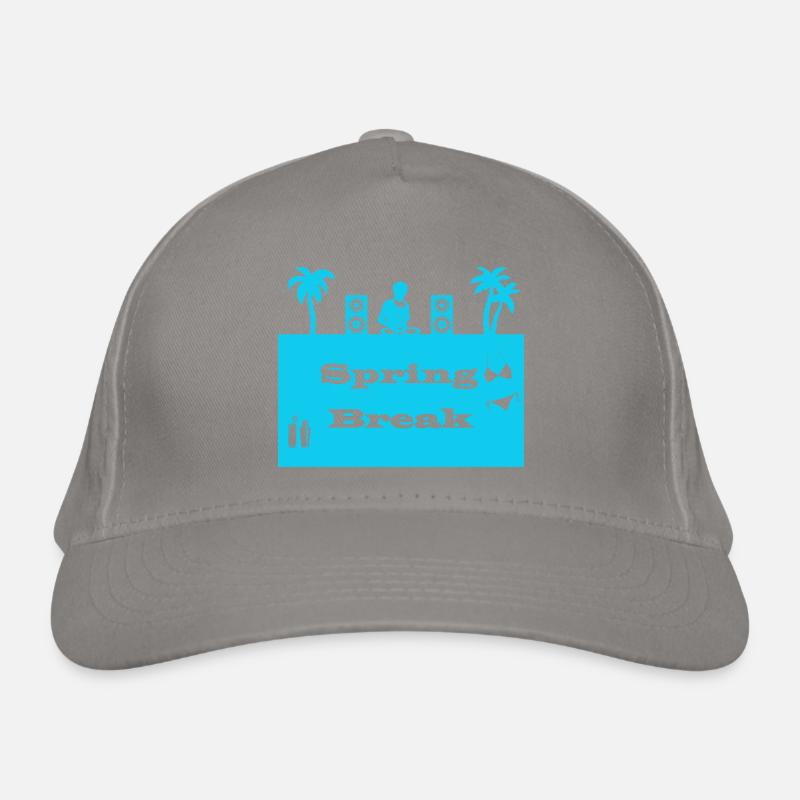 spring break bleu clair Casquette classique bio