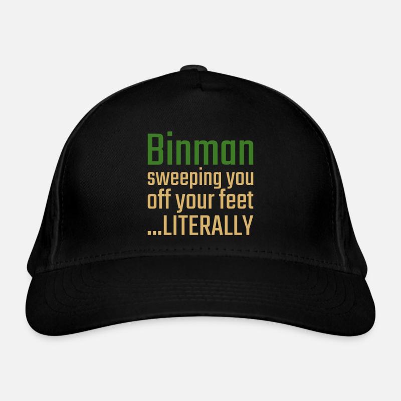 Binman La Saint-Valentin vous balaie Casquette classique bio