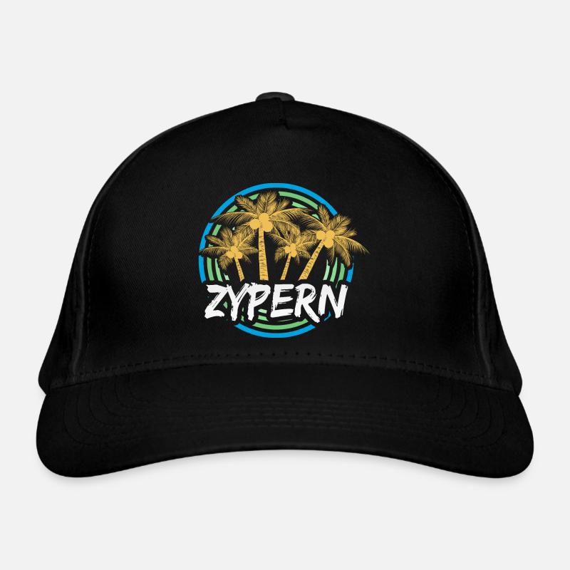 Zypern als Urlaub Bio-Baseballkappe