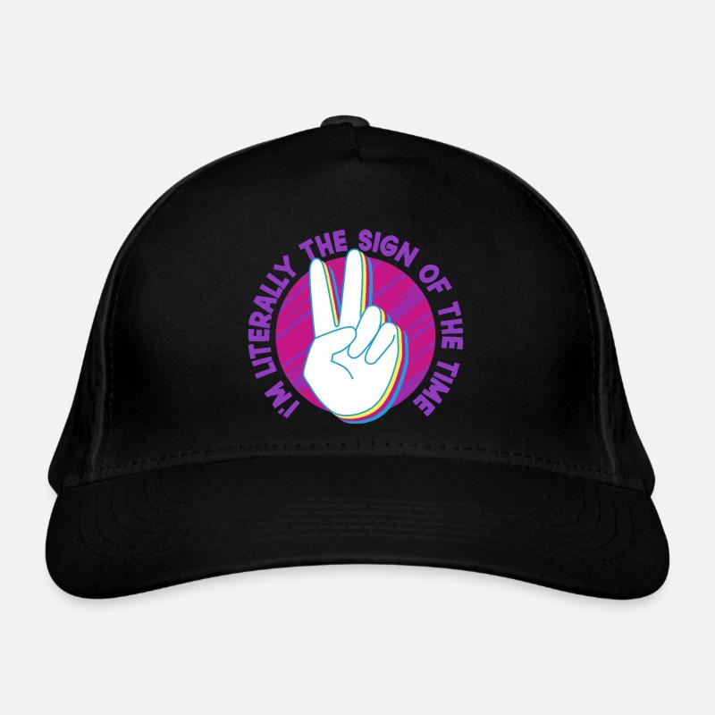 ASL Sign Language Interpreter Organic Baseball Cap