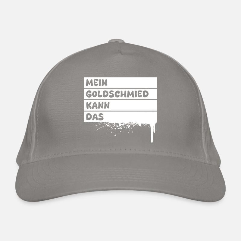 Goldschmied als Beruf Bio-Baseballkappe