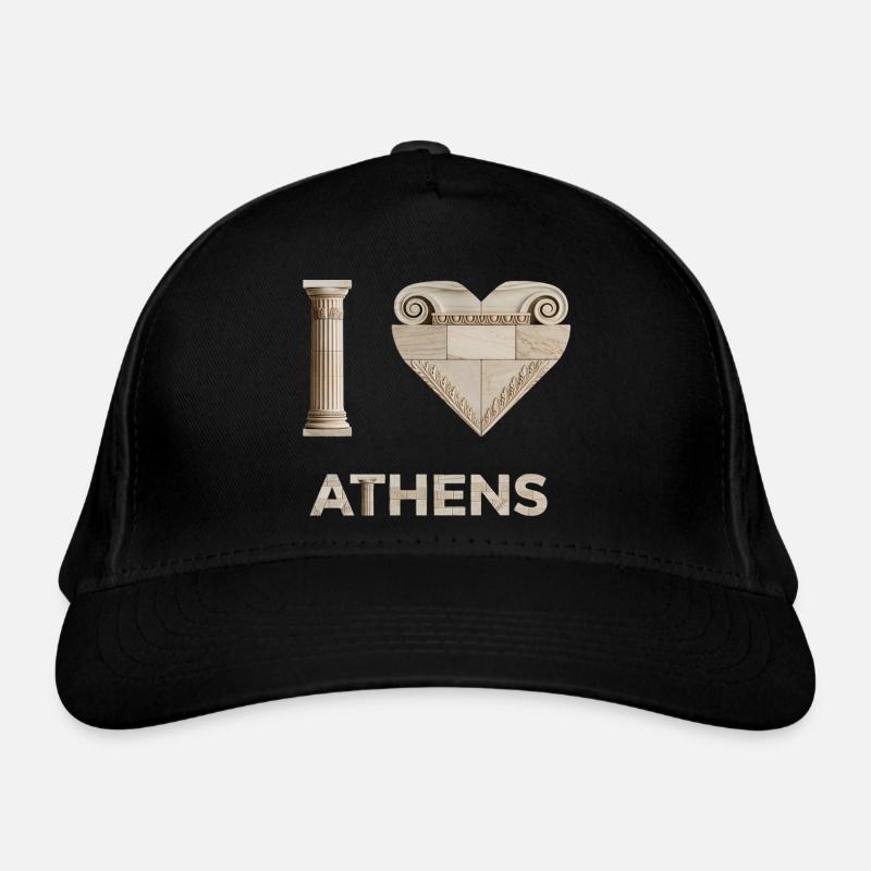 ATHENS – Marble Architectural Lettering Bio-Baseballkappe