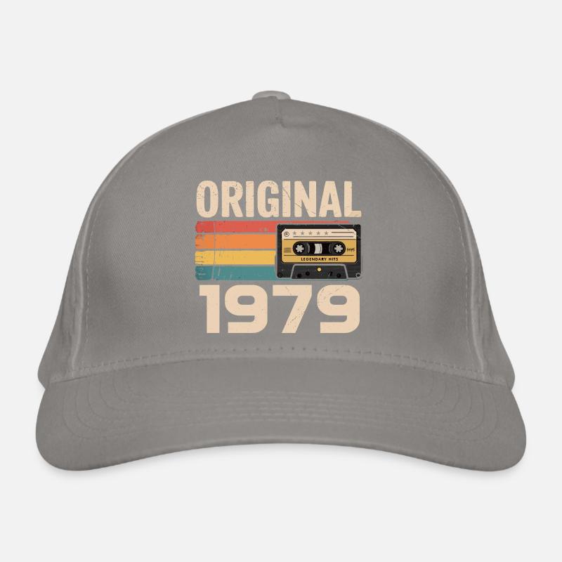 Originaler Retro-Geburtstag 1979 Bio-Baseballkappe