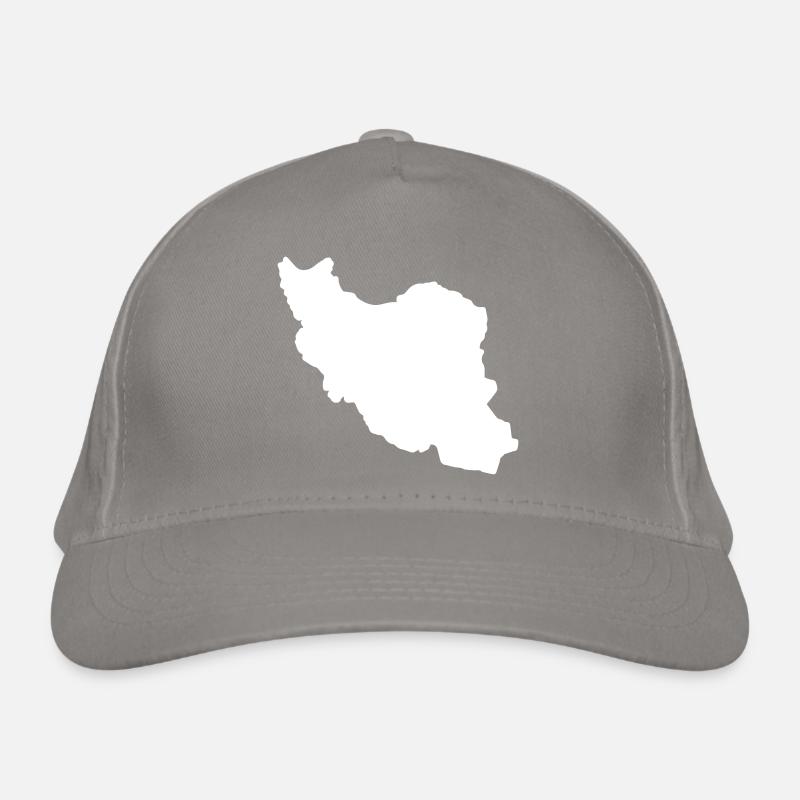 Silhouette de l’Iran Casquette classique bio