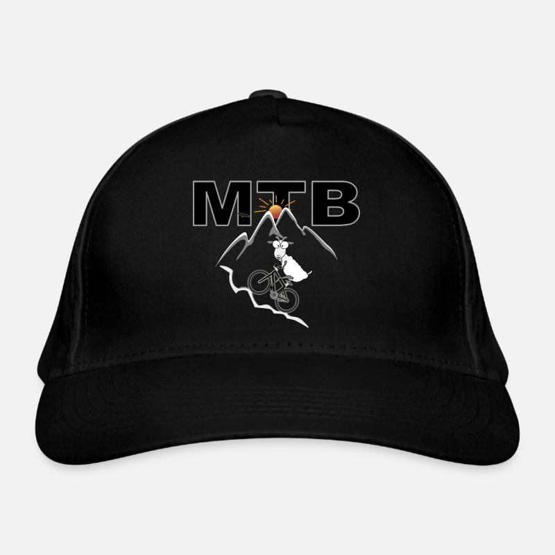 MTB Bergziege Bio-Baseballkappe