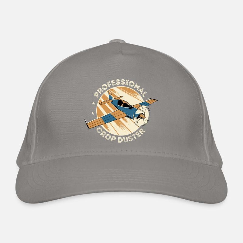 Professional Crop Duster Pilot, Aerial Organic Baseball Cap