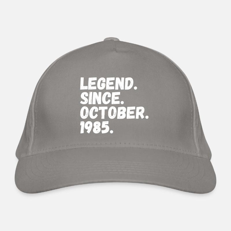 Legend Since October 1985 Organic Baseball Cap