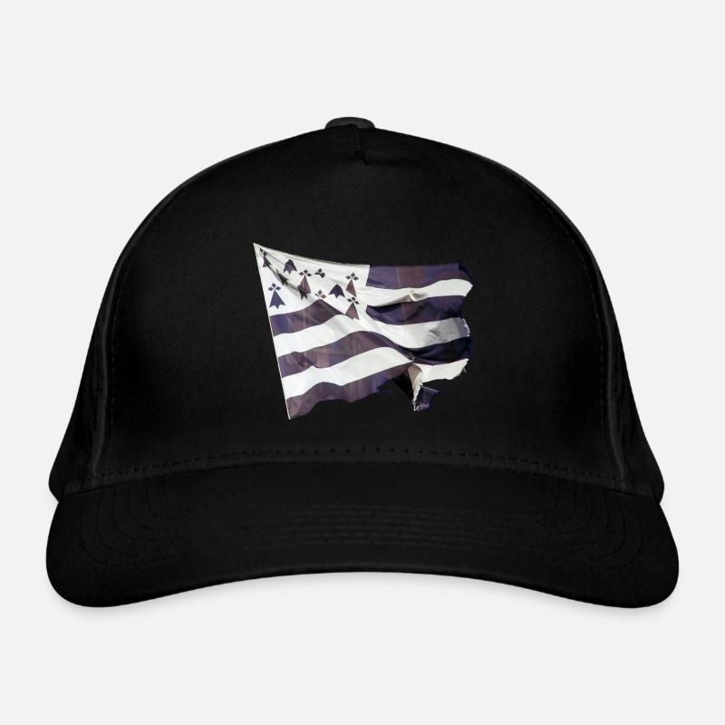 Drapeau flottant de la Bretagne Casquette classique bio