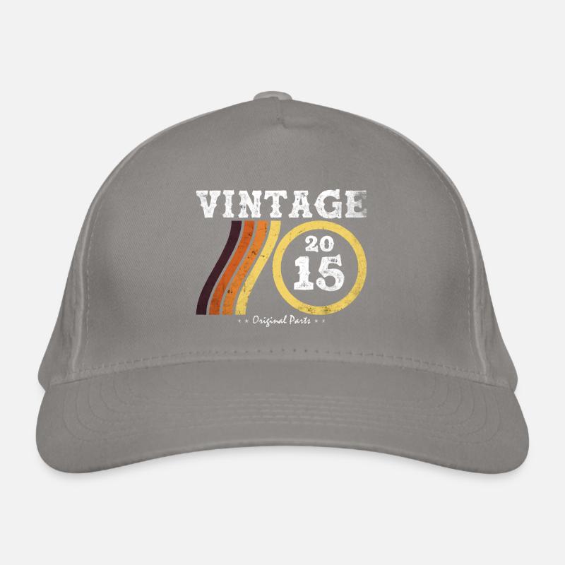 Millésime 2015 - Classique Édition Limitée Rétro 9 Casquette classique bio