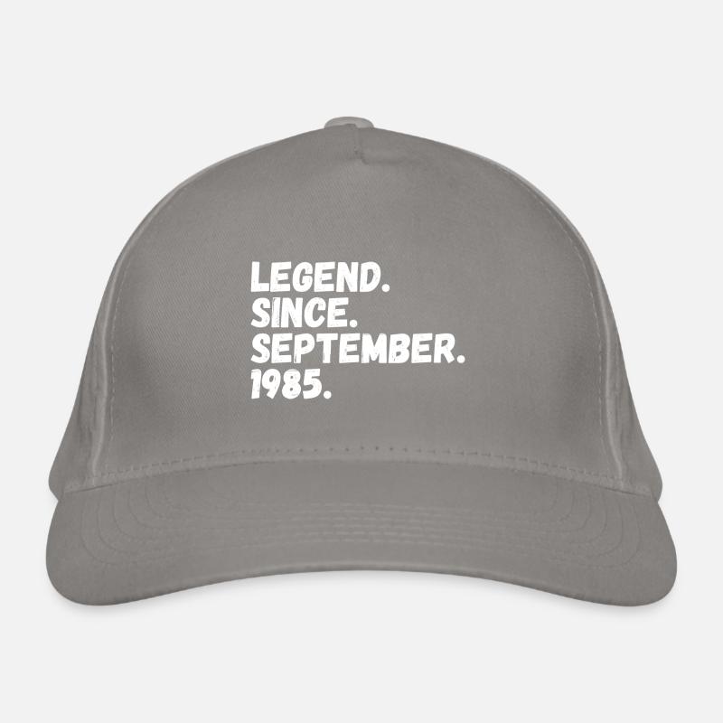 Legend Since September 1985 Organic Baseball Cap