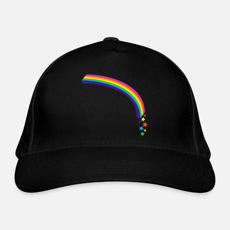 Kidcore Rainbow Stars Bright Colors Cadeau Casquette classique bio