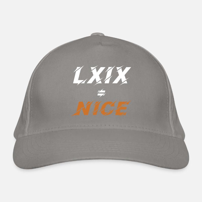 69=Nice en chiffres romains Casquette classique bio