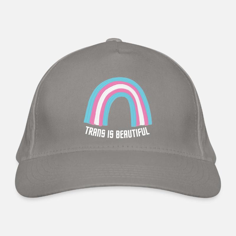 Trans is beautiful Organic Baseball Cap