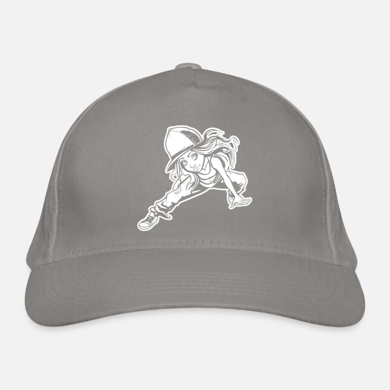 Breakdancerin Bio-Baseballkappe