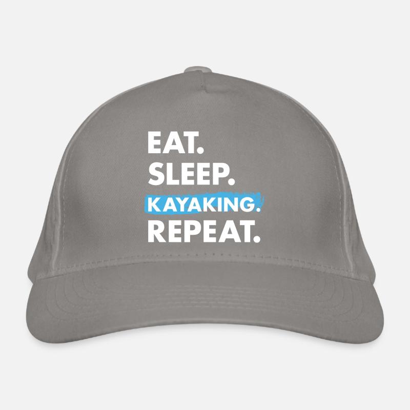 Kayaker Eat Sleep Kayaking Bio-Baseballkappe