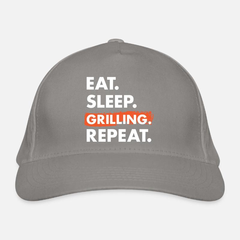 Griller Manger Dormir Grillades Casquette classique bio
