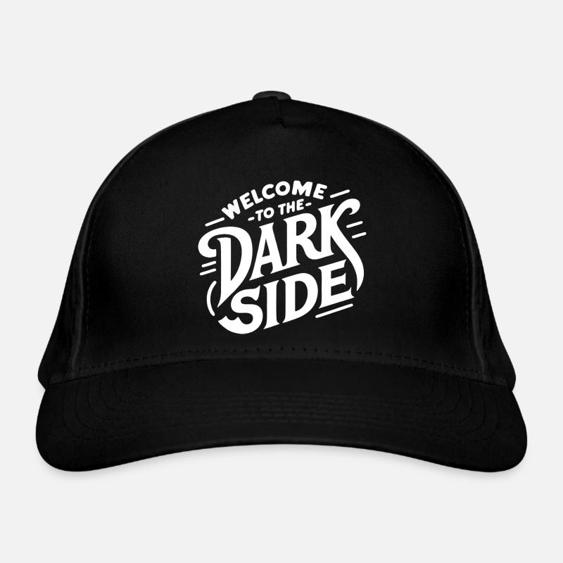Le côté obscur (sombre) - Casquette classique bio - noir