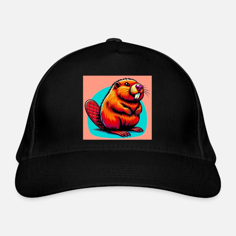 beaver Organic Baseball Cap