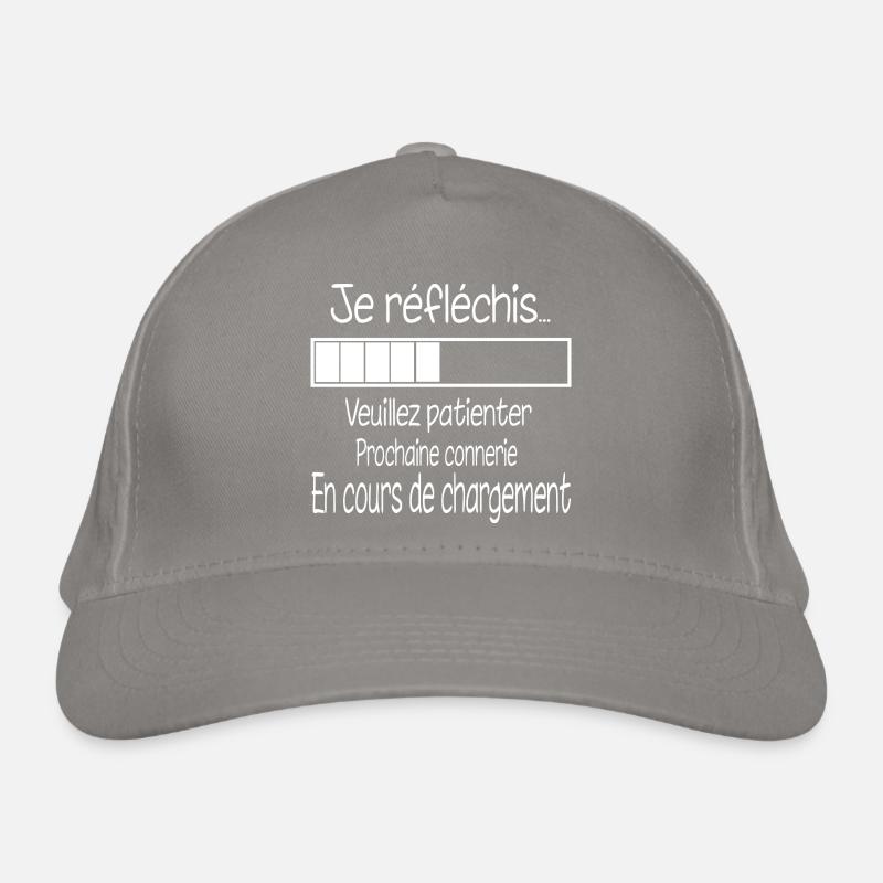 Je réfléchis… En cours de chargement Casquette classique bio
